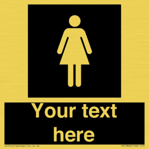 Custom information: black panel female